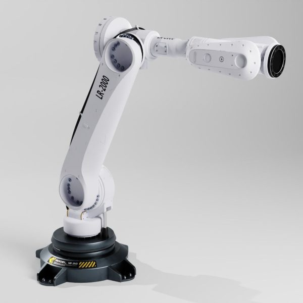 Industrial Robot Low Poly