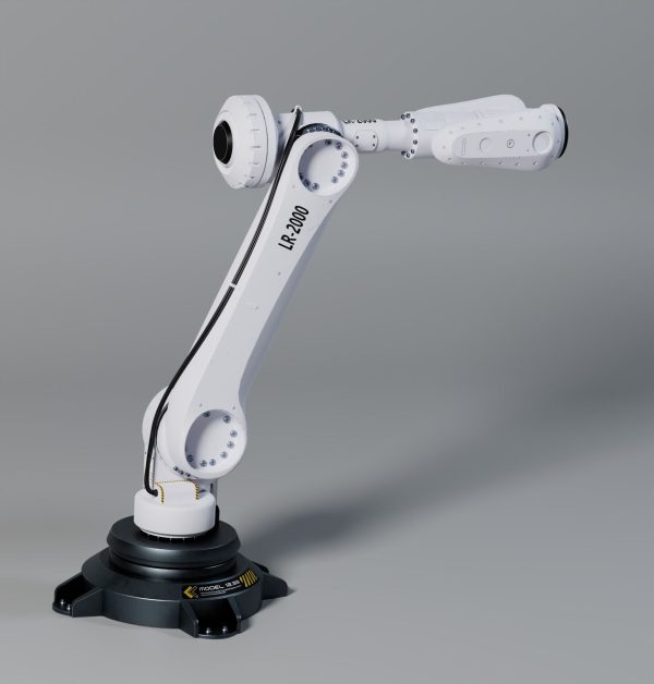 Industrial Robot Low Poly