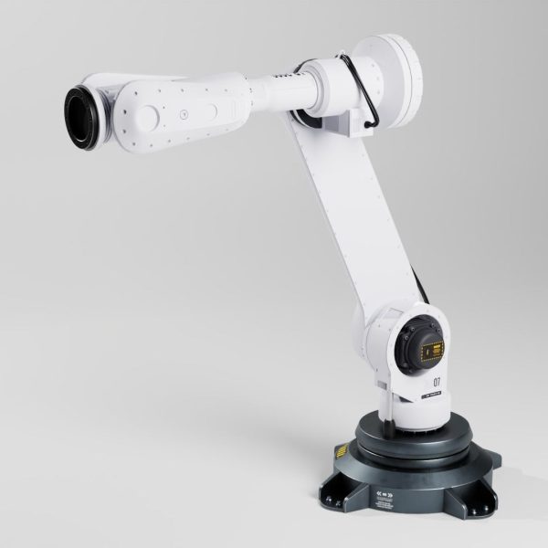Industrial Robot Low Poly