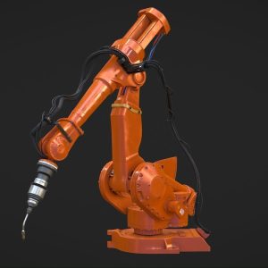industrial-robot-machine-rigged-3d-model-low-poly-animated-rigged-obj-fbx-blend-dae-w3d-gltf