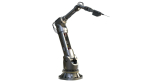 Industrial Robotic Arm with Rigged and Animated