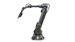 Industrial Robotic Arm with Rigged and Animated