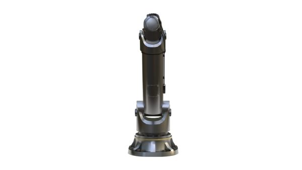 Industrial Robotic Arm with Rigged and Animated