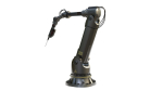 Industrial Robotic Arm with Rigged and Animated