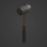 Industrial Rubber Hammer B 01