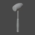 Industrial Rubber Hammer B 01