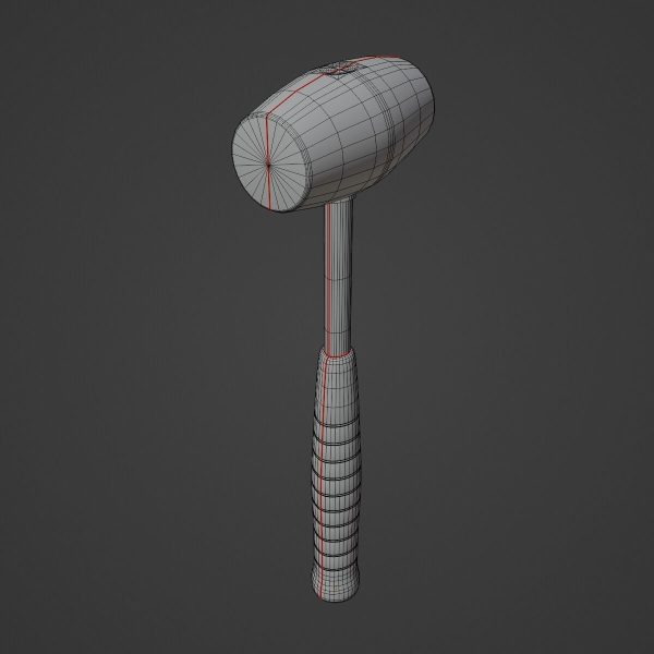 Industrial Rubber Hammer B 01