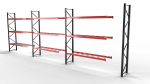 Industrial shelving unit
