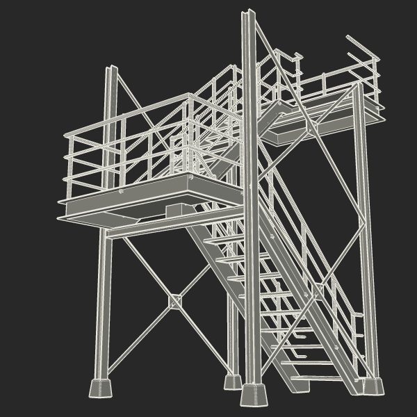 Industrial stairs - 01