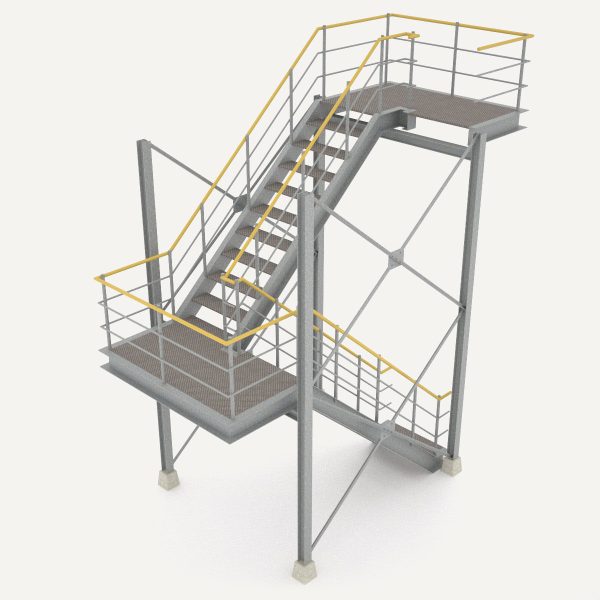 Industrial stairs - 01