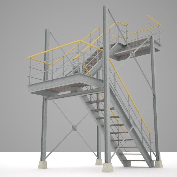 Industrial stairs - 01