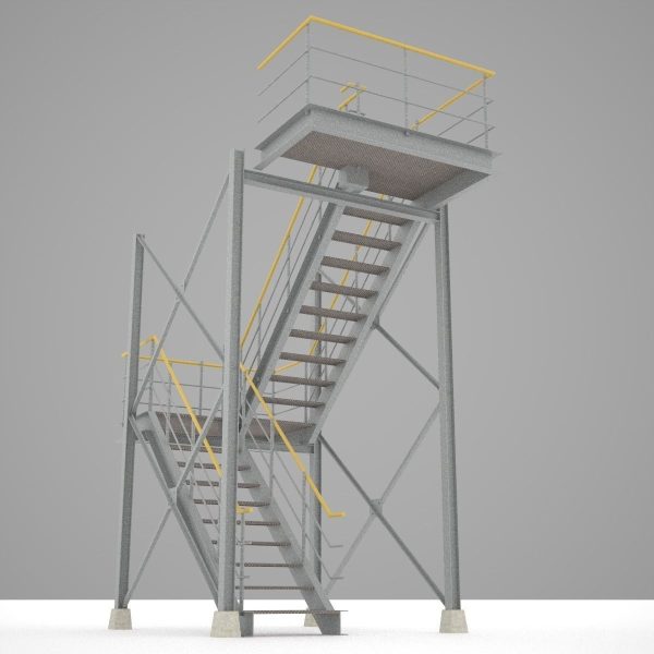 Industrial stairs - 01