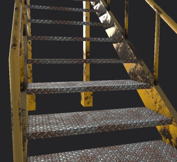 Industrial stairs