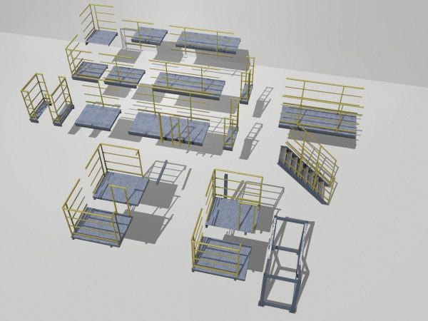 Industrial Stairs Modular 2