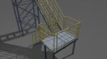 Industrial Stairs Modular 2