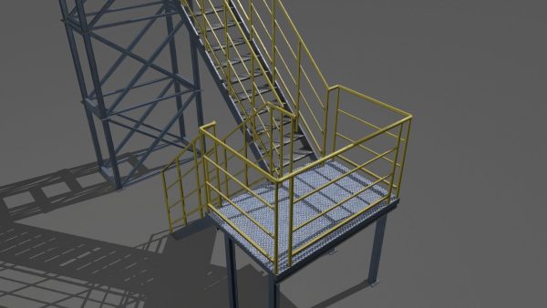 Industrial Stairs Modular 2