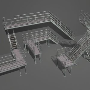 Industrial Stairs Modular