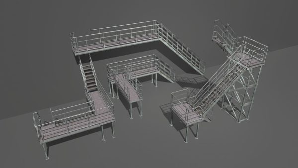Industrial Stairs Modular