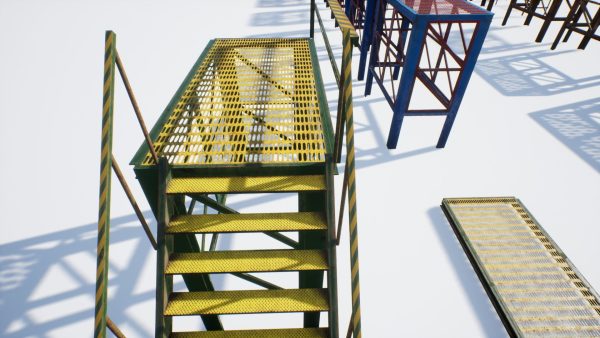 Industrial stairs modular