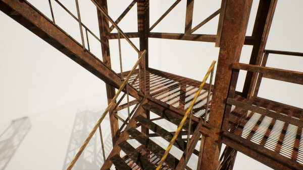 Industrial stairs modular