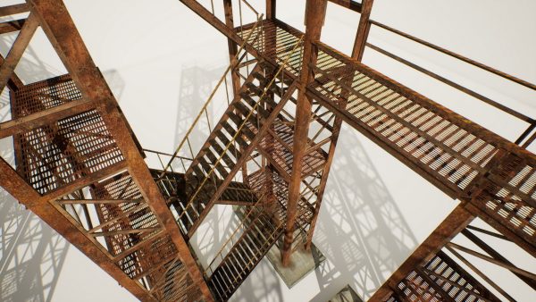 Industrial stairs modular