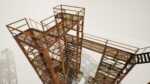 Industrial stairs modular