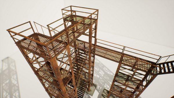 Industrial stairs modular