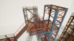 Industrial stairs modular