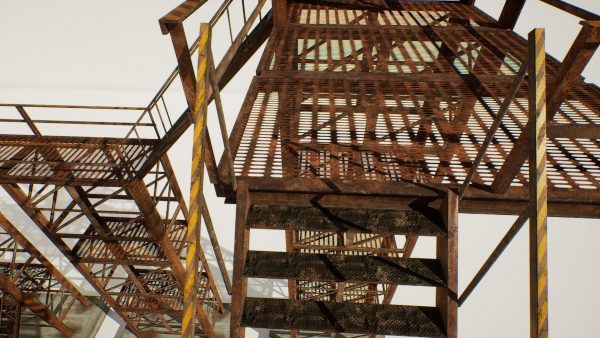 Industrial stairs modular