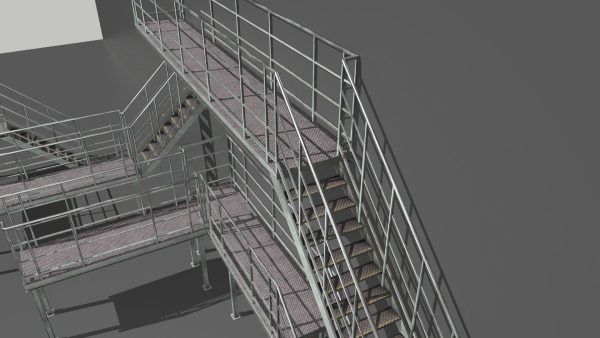 Industrial Stairs Modular
