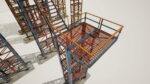 Industrial stairs modular