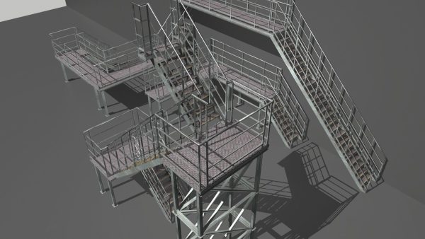 Industrial Stairs Modular