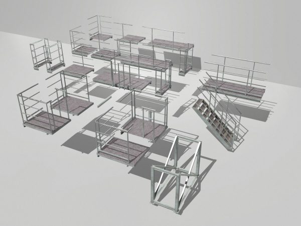 Industrial Stairs Modular