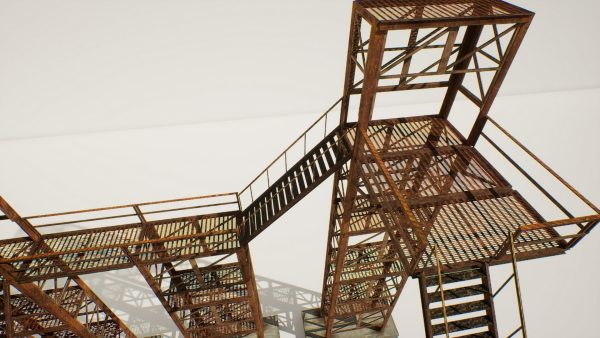 Industrial stairs modular