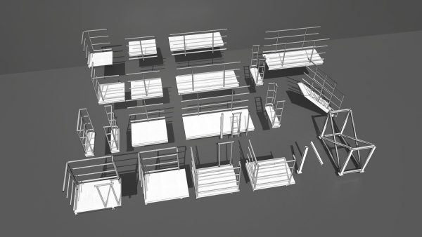 Industrial Stairs Modular