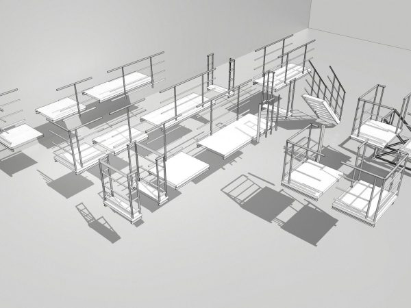 Industrial Stairs Modular
