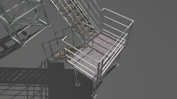 Industrial Stairs Modular