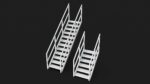 Industrial Stairs Modular PBR 01