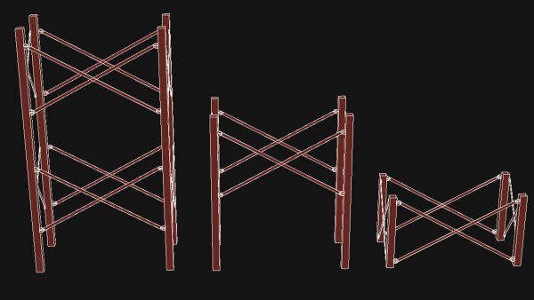 Industrial Stairs Modular PBR 01