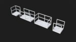 Industrial Stairs Modular PBR 01