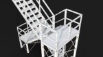 Industrial Stairs Modular PBR 01