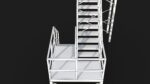 Industrial Stairs Modular PBR 01