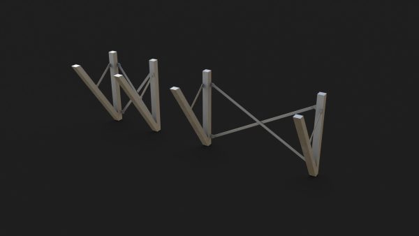 Industrial Stairs Modular PBR 01