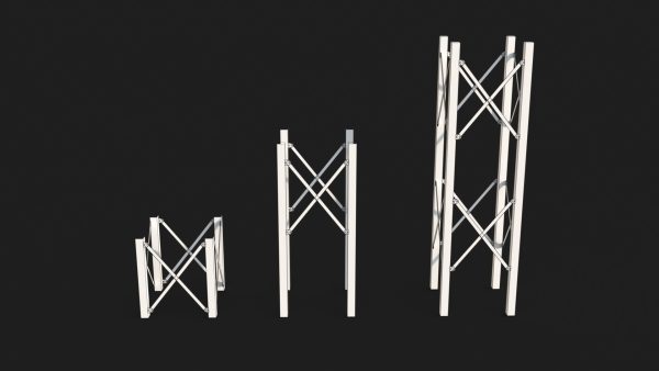 Industrial Stairs Modular PBR 01