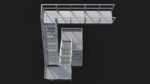 Industrial Stairs Modular PBR 01