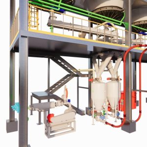 industrial tank factory industry storage equipment 3d model