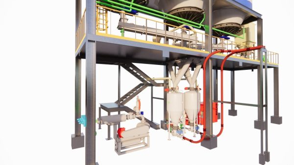 industrial tank factory industry storage equipment 3d model
