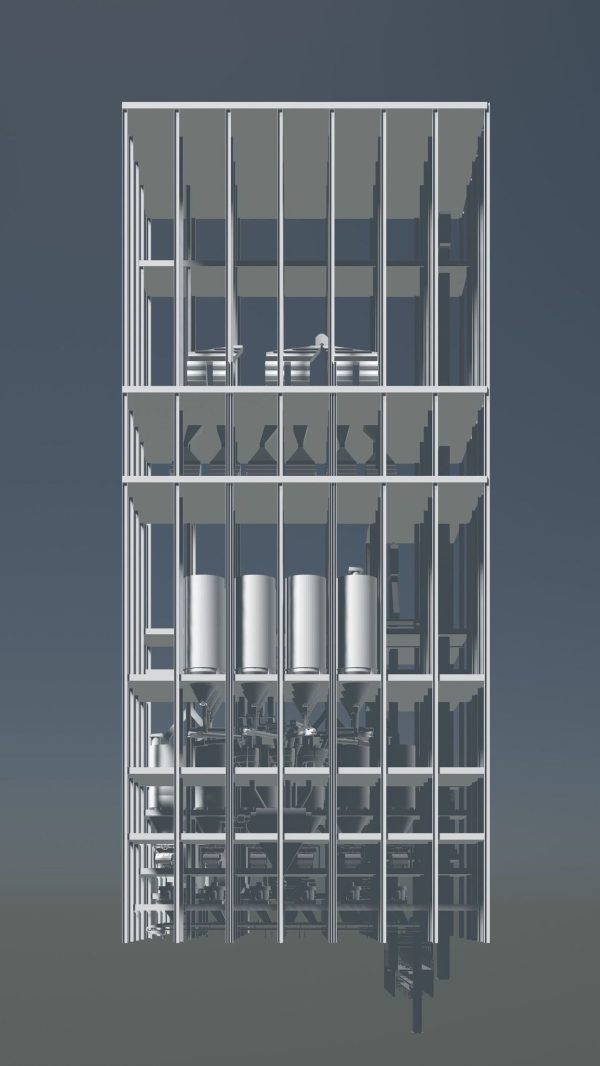 Industrial tower