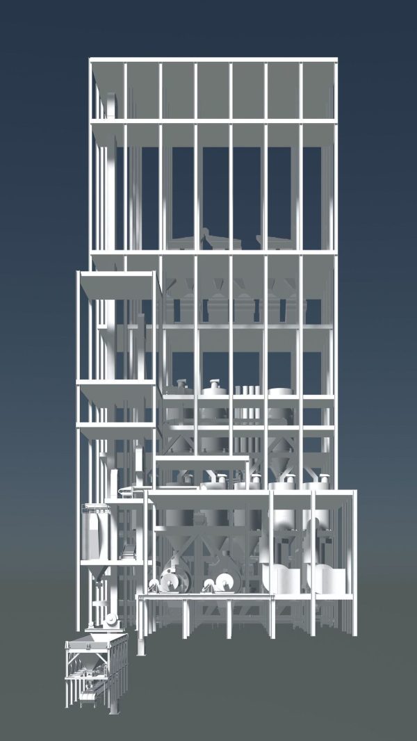 Industrial tower