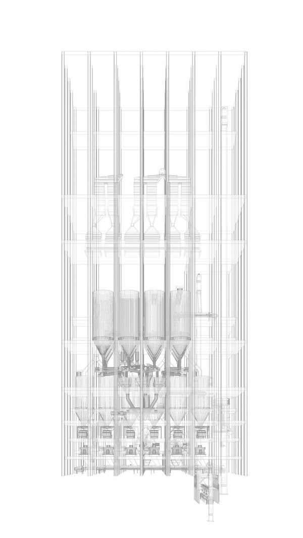 Industrial tower